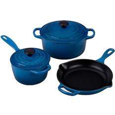 Le Creuset Cookware Sets Le Creuset Signature Cookware Set with lid 5 Parts