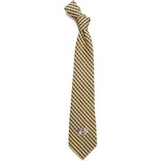 Yellow Ties Eagles Wings Gingham Tie - Predators