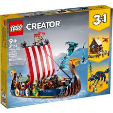 Lego viking LEGO Creator 3 in 1 Viking Ship & the Midgard Serpent 31132