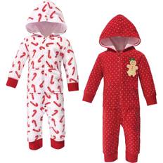 18-24M Fleece Overalls Children's Clothing Hudson Baby Fleece Coveralls & Union Suits 2-pack Sugar Spice (11156658)