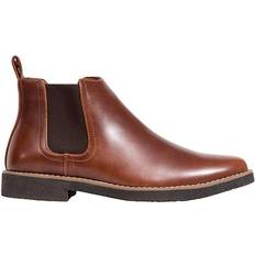 Suede Chelsea Boots Deer Stags Rockland - Redwood Smooth