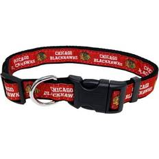 Pets First Chicago Blackhawks Dog Collar M