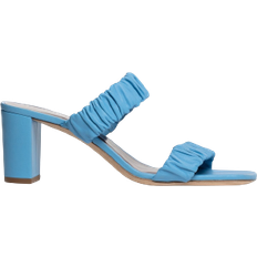 Blue - Slip-On Heeled Sandals Staud Frankie - Azure