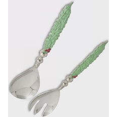 Aluminum Serving Cutlery Julia Knight Holly Sprig Salad Server 29.21cm