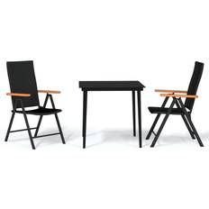 vidaXL 3099119 Matgrupp, 1 Bord inkl. 2 Stolar