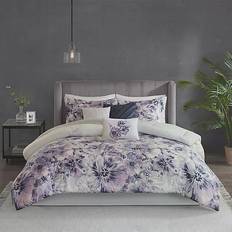 Madison Park Enza 7-pack Bed Linen Purple (264.16x233.68cm)