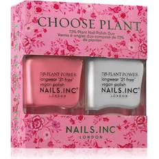 Nails Inc Choose Plant Power Nail Polish Duo 14ml 2-pack 2-pack