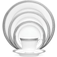 Noritake Crestwood Platinum Dinner Set 5pcs