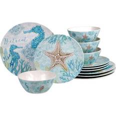 Bamboo Dinner Sets Certified International Beachcomber Dinner Set 12pcs