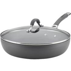 Circulon Frying Pans Circulon Radiance Hard Anodized Deep with lid 12 "