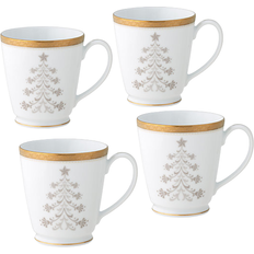 Noritake Charlotta Holiday Tree Mug 35.4cl 4pcs