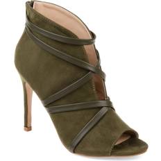 Green - Women Ankle Boots Journee Collection Samara - Olive