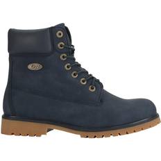 Blue - Men Lace Boots Lugz Convoy 6 Inch - Navy/Gum