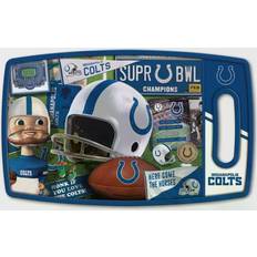 With Handles Chopping Boards YouTheFan Indianapolis Colts Retro Chopping Board 36.83cm