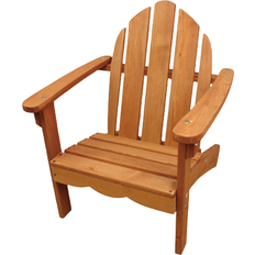 Brown Chair Wooden Kids Deck Chair