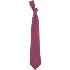 Red Ties Eagles Wings Gingham Tie - Ole Miss Rebels