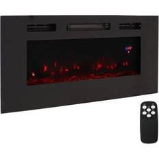 Wall Electric Fireplaces Sunnydaze Sophisticated Hearth LOE-374