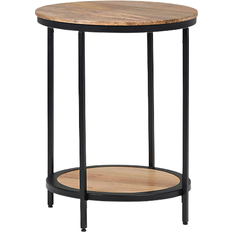 Round - Wood Bedside Tables Simpli Home Jenna Bedside Table