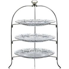 Silver Serving Platters & Trays Godinger Dublin 3-Tier Serving Tray