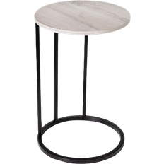 Honey Can Do Round C-Shaped Small Table 40.6cm