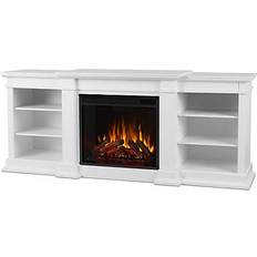 White Fireplaces Real Flame Fresno G1200E-W