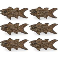 Aluminum Napkin Rings Design Imports Fish Napkin Ring 6