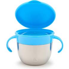 Machine Washable Baby Food Containers & Milk Powder Dispensers Munchkin Snack+ Stainless Steel Snack Catcher