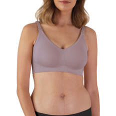 J Graviditets- & Ammetøj Bravado! Designs Body Silk Seamless Nursing Bra Grey Orchid