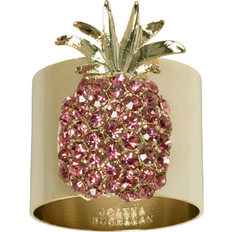 Zinc Kitchen Accessories Joanna Buchanan Pineapple Napkin Ring 1.5" 2