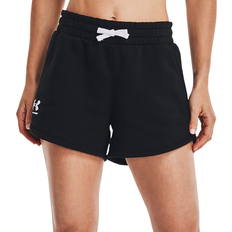 Under Armour Rival Fleece Shorts - Black/White