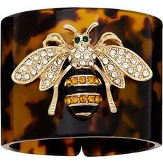 Joanna Buchanan Stripey Bee Resin Napkin Ring 4pcs