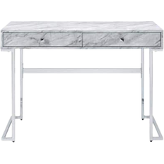 Marble Writing Desks Acme Furniture Tigress Writing Desk 19x42"