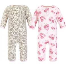 Hudson Premium Quilted Coveralls 2-pack - Blush Rose Leopard (10119064)