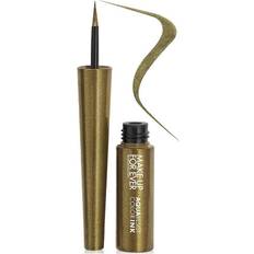 Make Up For Ever Eyelinerit Make Up For Ever Aqua Resist Color Ink 24HR Waterproof Liquid Eyeliner #09 Khaki Twinkle