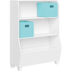 RiverRidge 2-Bin 2-Shelf Bookcase