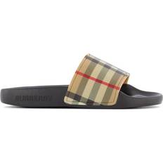 Vintage Check Slide - Black