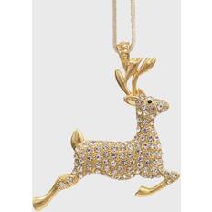 Zinc Christmas Tree Ornaments Joanna Buchanan Reindeer Christmas Tree Ornament 6.4cm