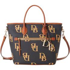 Dooney & Bourke Detachable Shoulder Strap Totes & Shopping Bags Dooney & Bourke Monogram Handle Tote - Charcoal