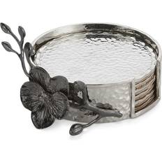 Silver Coasters Michael Aram Black Orchid Coaster 6