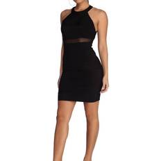 Windsor You Thought Mini Dress - Black