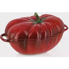 Ceramic Cookware Staub Petite Tomato Cocotte with lid 0.4 L