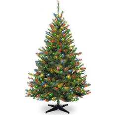 Prelit 6 ft artificial christmas tree National Tree Company Pre-Lit Kincaid Spruce Christmas Tree 72"