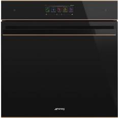 Vapor Clean Ovens Smeg SO6606WAPNR Black