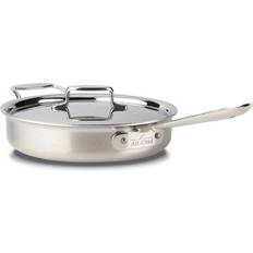 Stainless Steel Saute Pans All-Clad D5 with lid