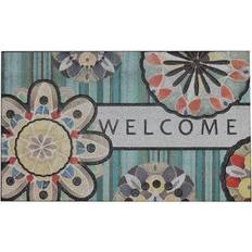 Rectangular Entrance Mats Mohawk Doorscapes Multicolor 18x30"