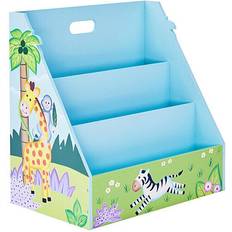 Fantasy Fields Kids Painted Wooden Sunny Safari-3-Tiered Bookshelf 