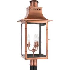 Copper Lamp Posts QUOIZEL Chalmers Lamp Post 26"