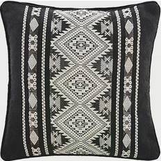 Cotton Satin Pillows Safavieh Midnight Complete Decoration Pillows Beige, Black (50.8x50.8)