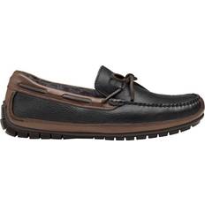 Boat Shoes Johnston & Murphy Cort Shearling - Black/Brown