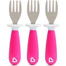 Purple Kids Cutlery Munchkin Raise Toddler Forks 3-pack